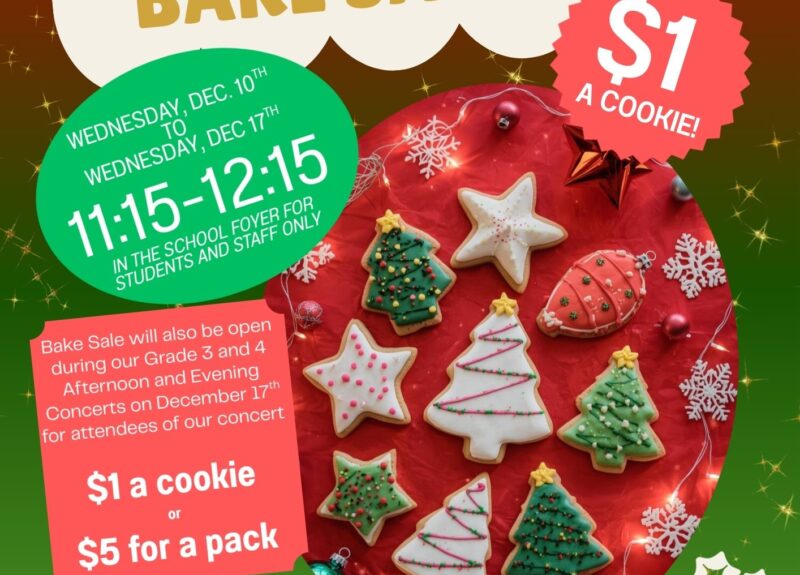 Mitchell Elementary Bake Sale