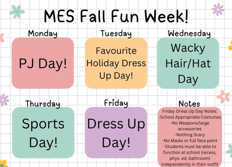 MES Fall Fun Week