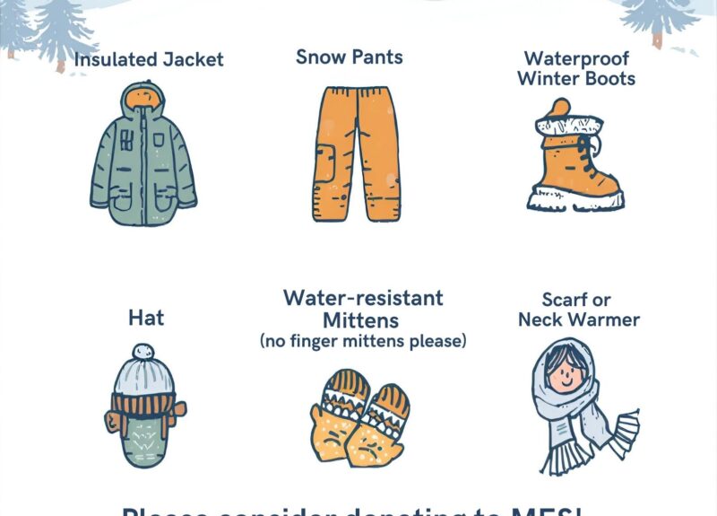 Winter Clothing Reminder