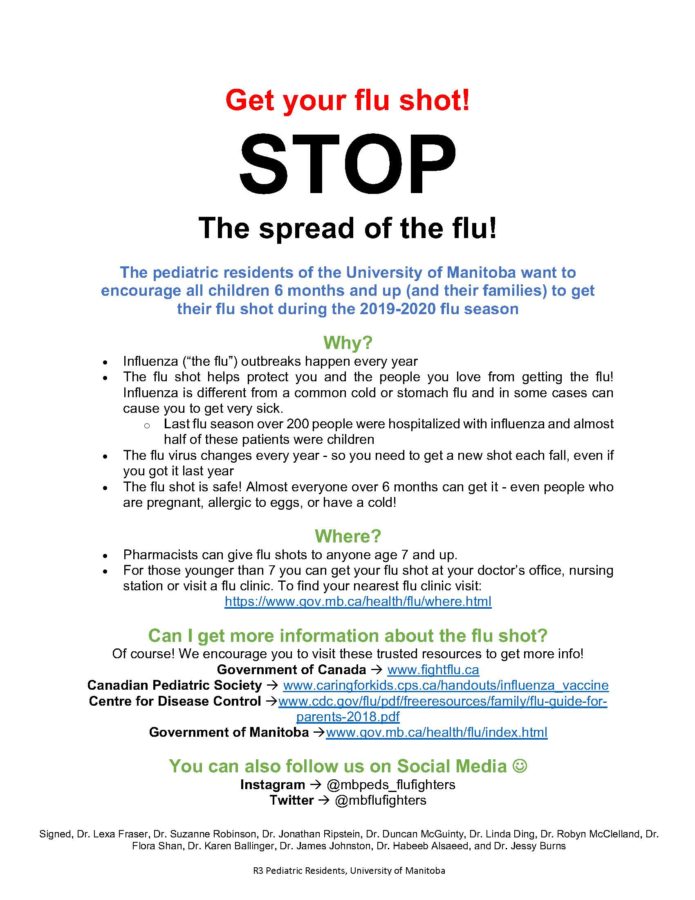 Flu Shot Poster