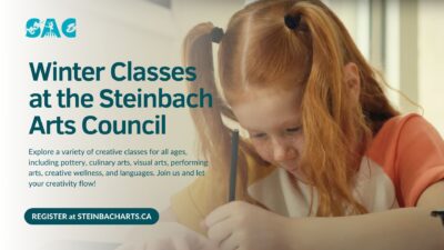 Winter Classes at Steinbach Arts Council